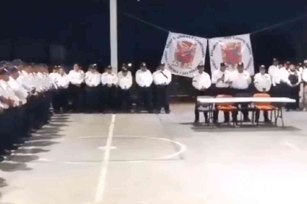 Policías-Campeche-protestas-Layda-Sansores-