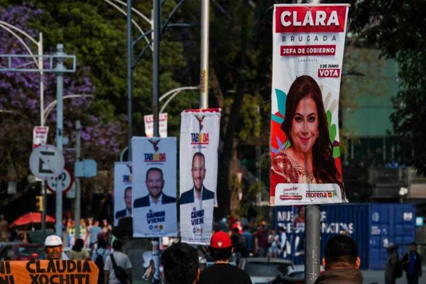 Propaganda Clara Brugada y Santiago Taboada