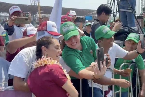 Claudia Sheinbaum, candidata a la Presidencia.