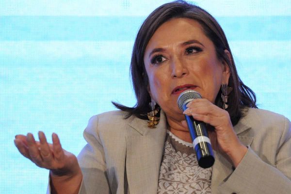 Xóchitl Gálvez, candidata a la Presidencia.