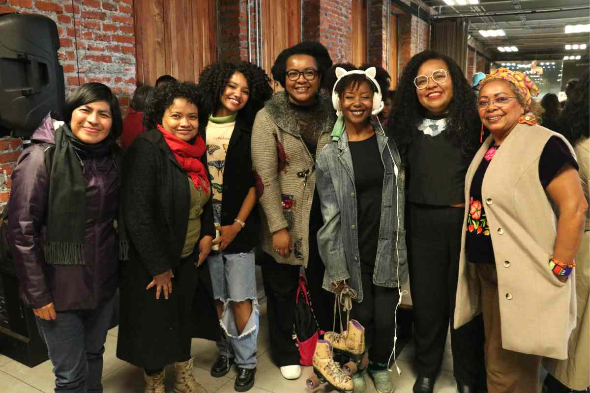 Encuentro en la Ciudad de México entre personas afromexicanas y actores políticos.