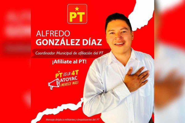 González Díaz era coordinador de afiliación del PT en Guerrero
