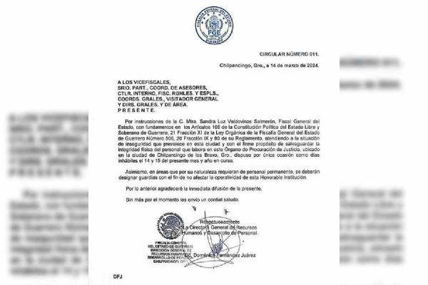 circular fiscalia chilpancingo