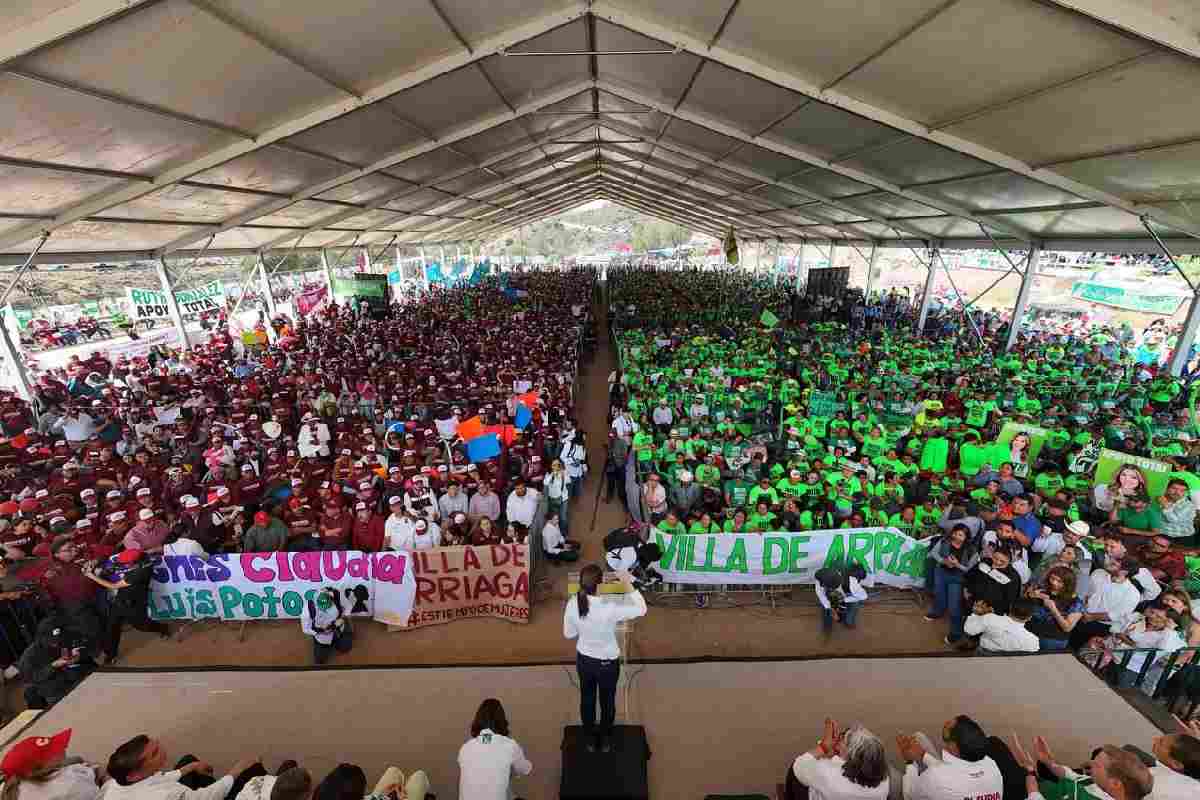 sheinbaum san luis potosi partido verde