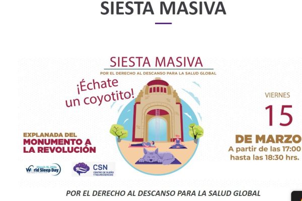 siesta masiva cdmx
