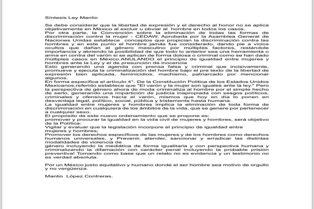 Verdadero: Luis de Llano promueve ‘Ley Magno’, para proteger a hombres acusados de delitos de género y silenciar víctimas
