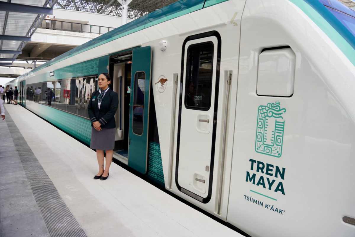Se descarrila vagón del Tren Maya cerca de Tixkokob, Yucatán