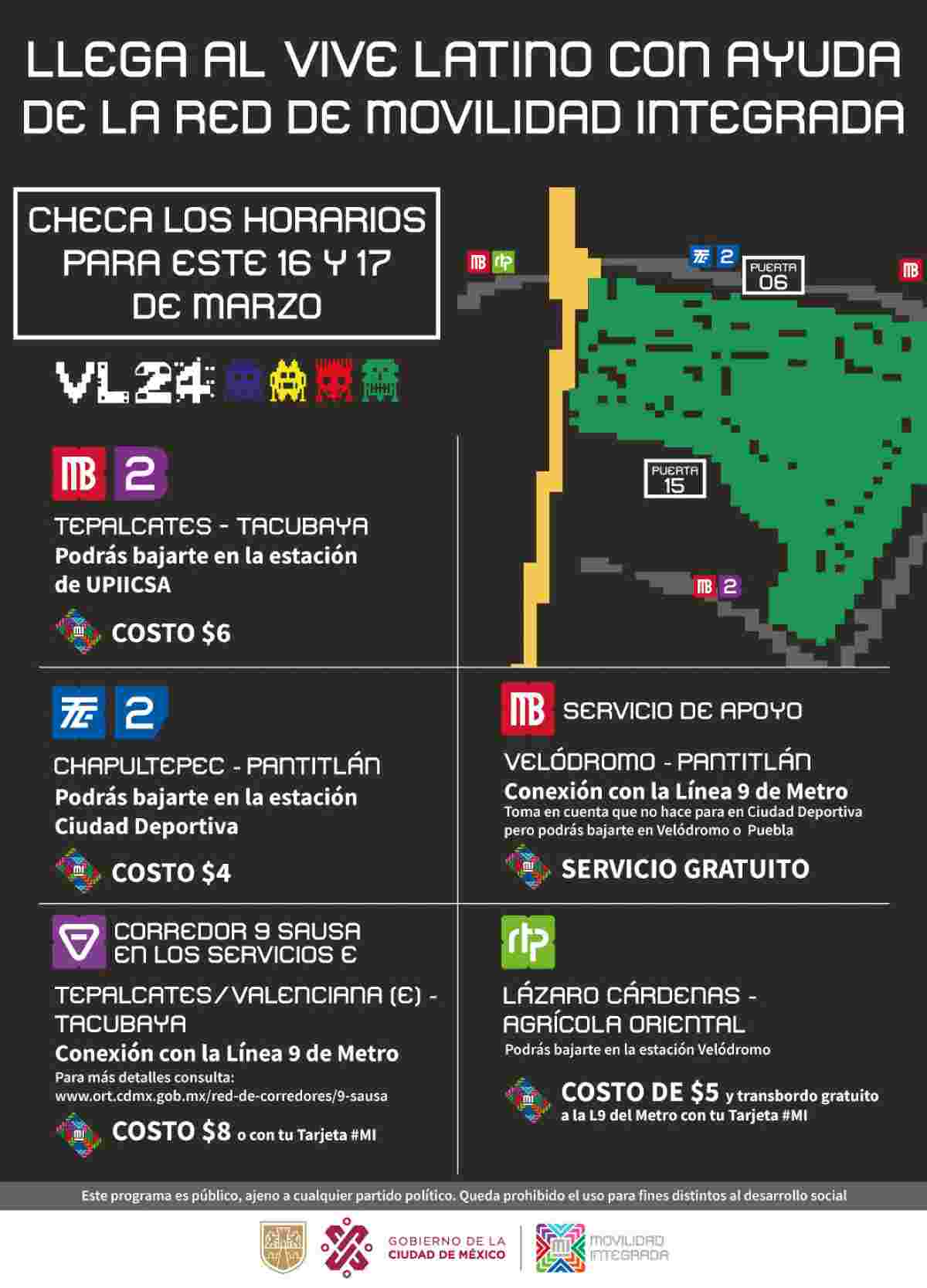 vive latino 2024 como llegar