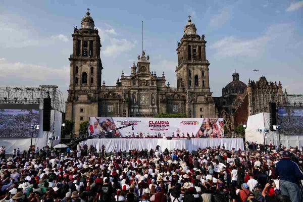 zócalo Claudia Sheinbaum