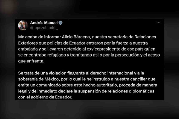 AMLO-tuit-Ecuador-JorgeGlass