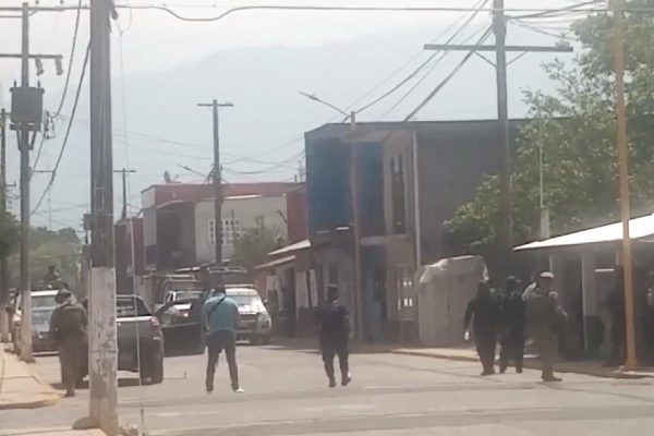 Operativo tras el asesinato de Félix Cruz, exalcalde de Tlilapan, Veracruz