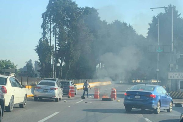 habitantes de huitzilac, morelos, protestan por los incendios
