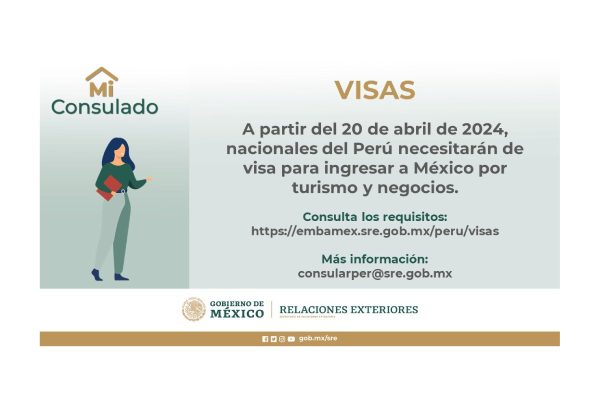 Perú exige visa a visitantes de México 2