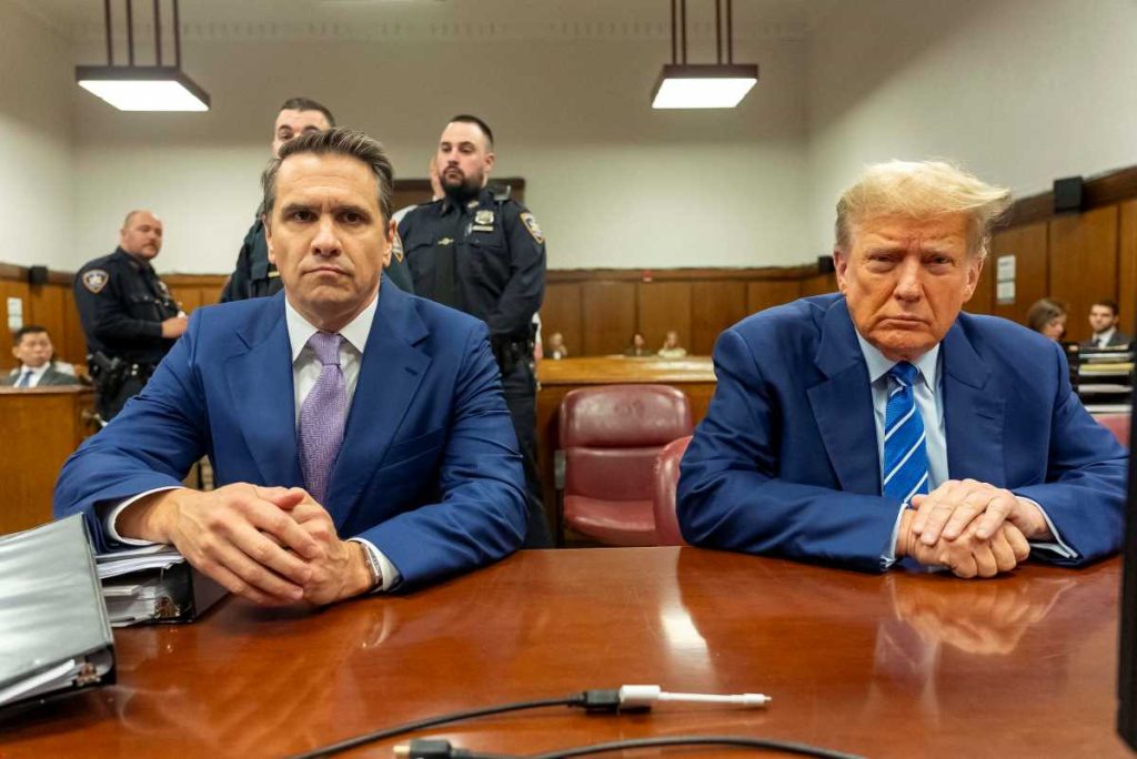 Donald Trump, expresidente de EU y su abogado