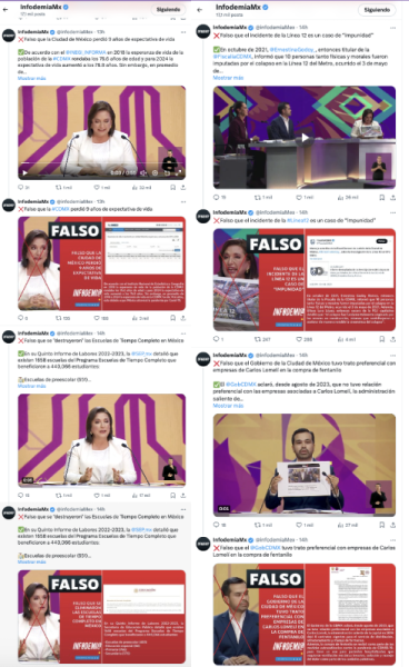 Debate 2024: InfodemiaMX del sistema público solo revisó los dichos contra Sheinbaum e incluso desinformó