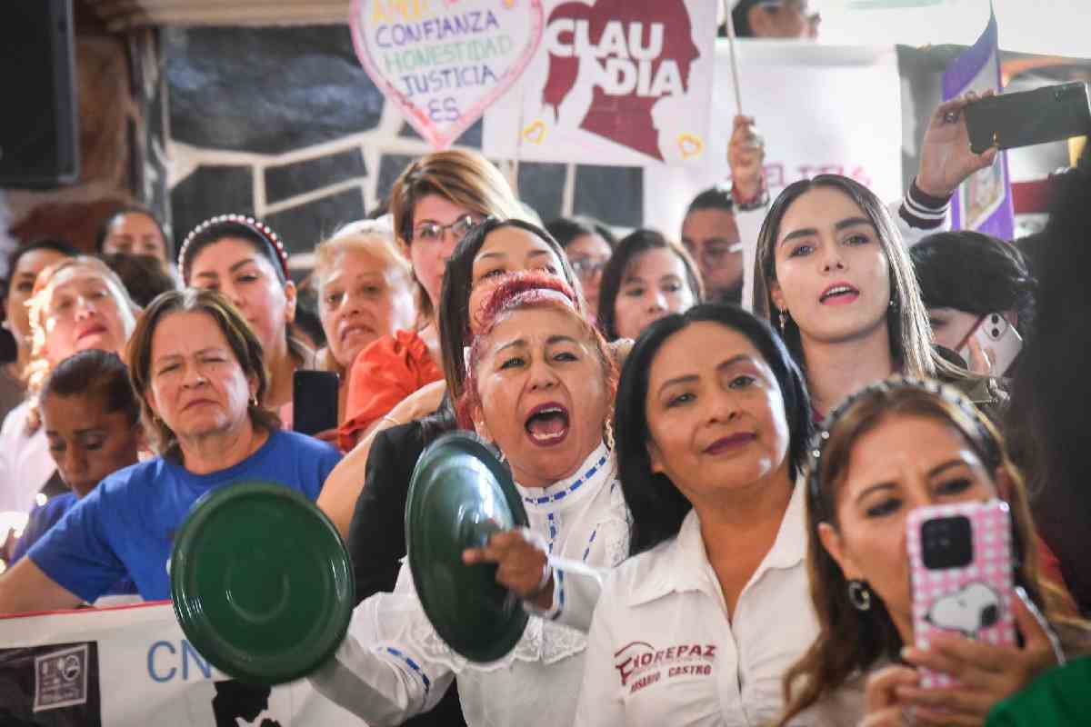 claudia sheinbaum campaña edomex