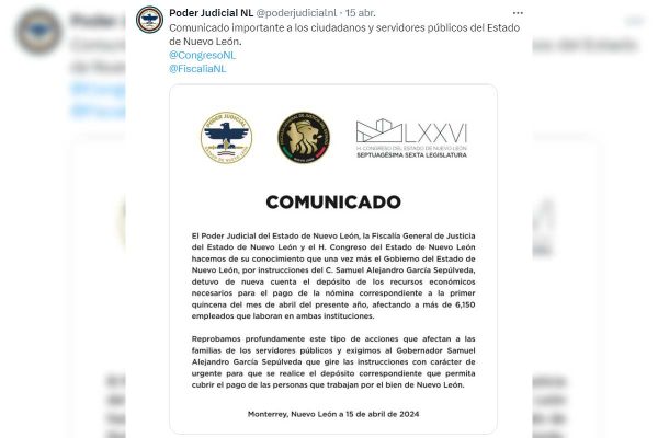 pago nomina nuevo leon