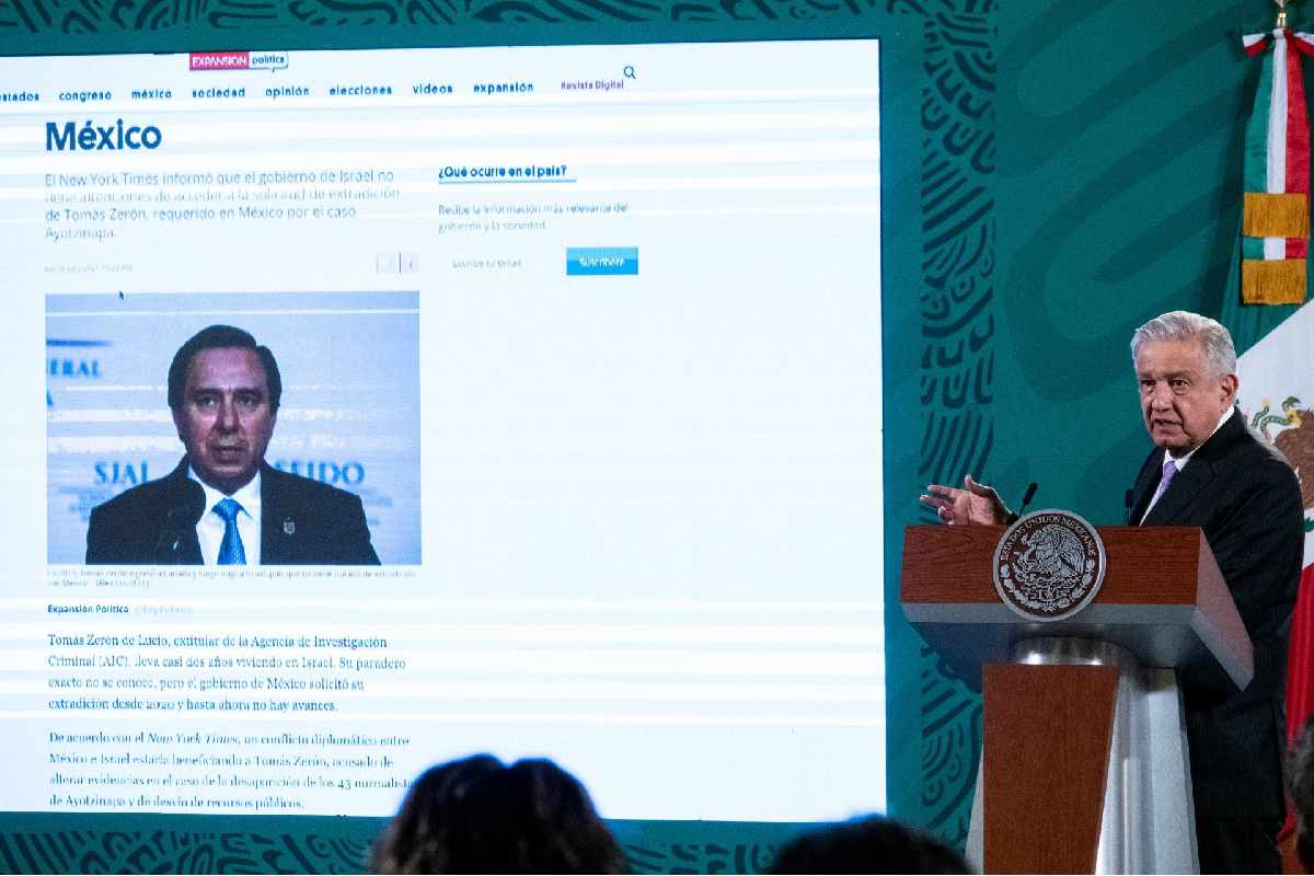 extradicion tomas zeron israel
