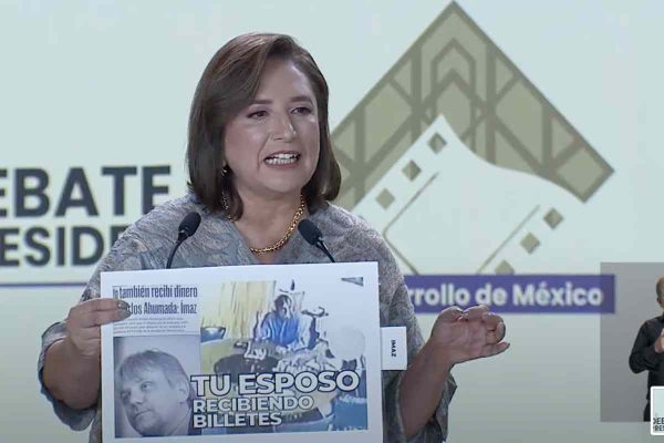Xóchitl Gálvez recuerda el episidio de corrupción del exesposo de Claudia Sheinbaum