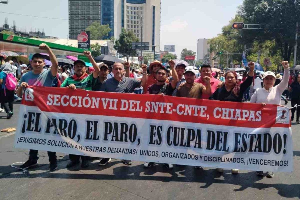 CNTE se reúne con la Secretaría de Gobernación en CDMX buscando solución a sus demandas