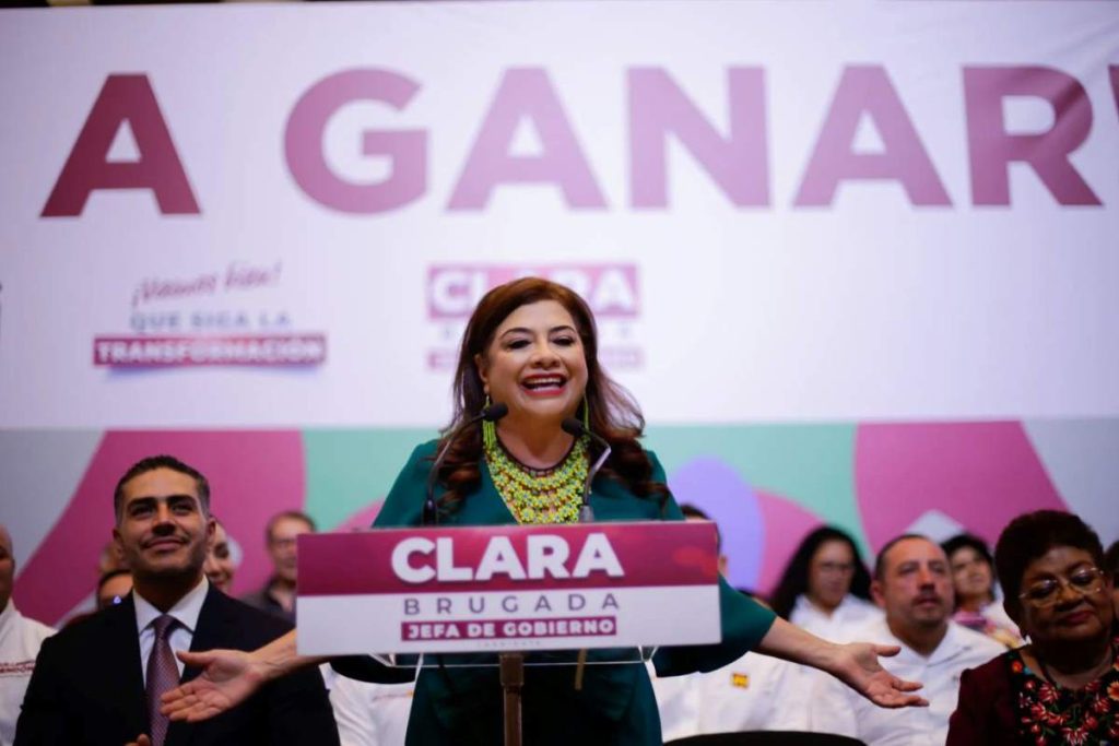 Clara Brugada prevé ganar la CDMX con tres millones de votos
