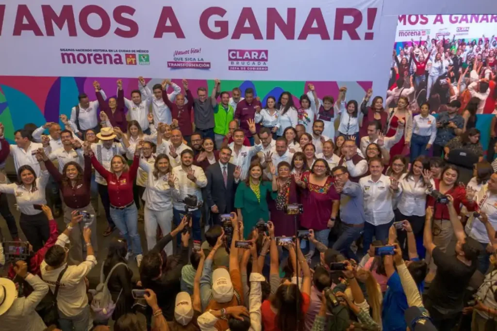 Clara Brugada prevé ganar la CDMX con tres millones de votos.
