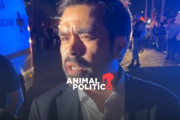 Jorge Álvarez Máynez, candidato presidencial de Movimiento Ciudadano, informa que son SEIS las personas fallecidas tras el desplome del templete en San Pedro Garza García