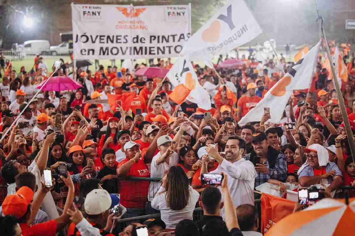 Máynez campaña Jalisco Movimiento Ciudadano