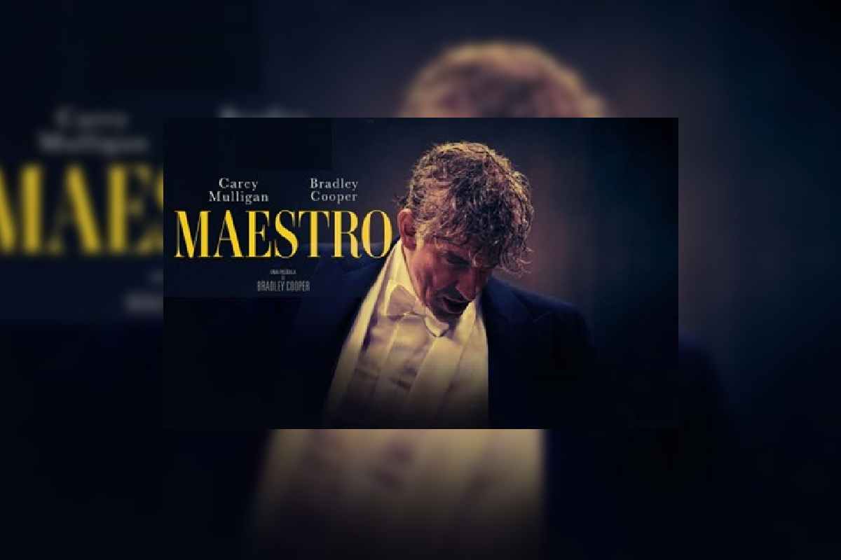 Cartel de la película Maestro, dirigida por Bradley Cooper.