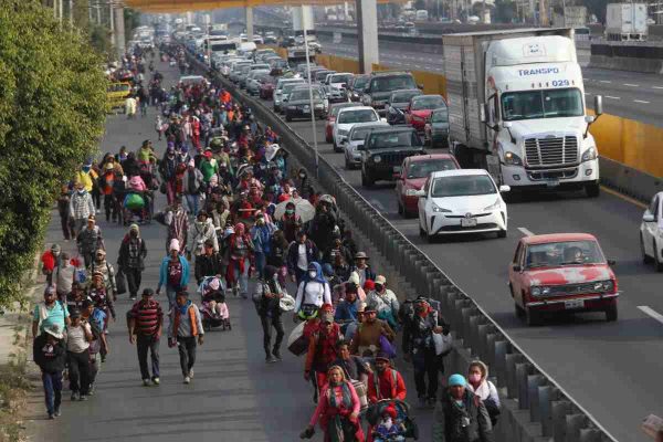 caravana migrante CDMX