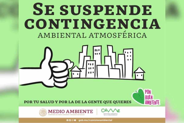 Suspensión de contingencia ambiental