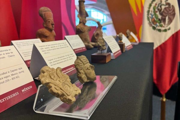 familia México piezas arqueológicas