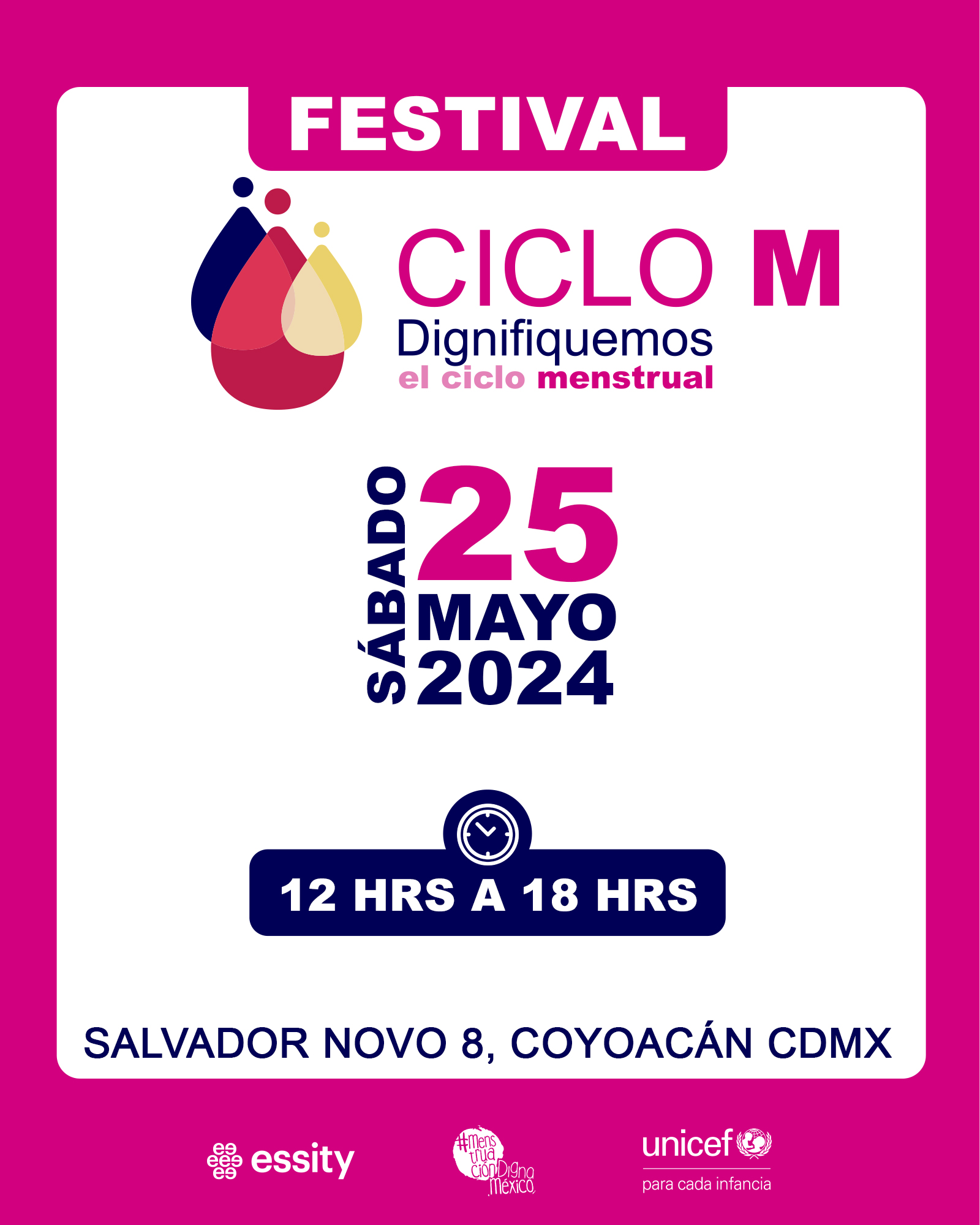 Festival ciclo menstrual