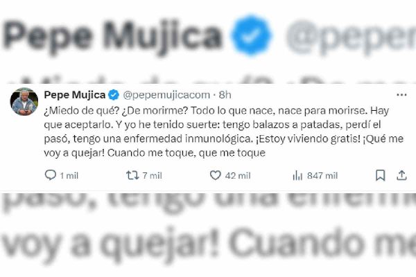 pepe mujica enfermo