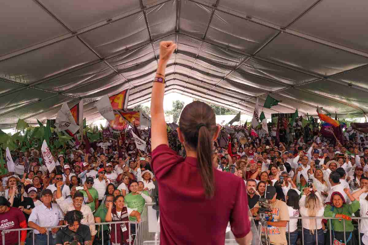 sheinbaum campaña presidencial estados nayarit