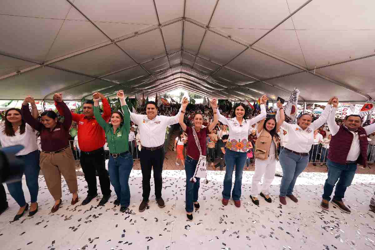 sheinbaum campaña presidencial estados nayarit