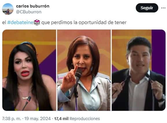 tercer debate presidencial memes