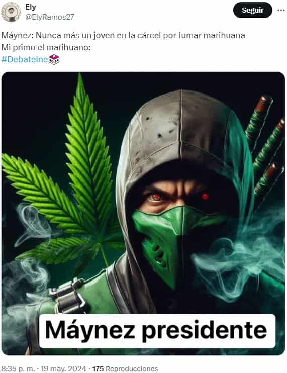 tercer debate presidencial marihuana