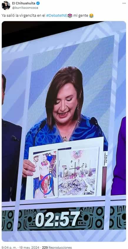 tercer debate presidencial virgen