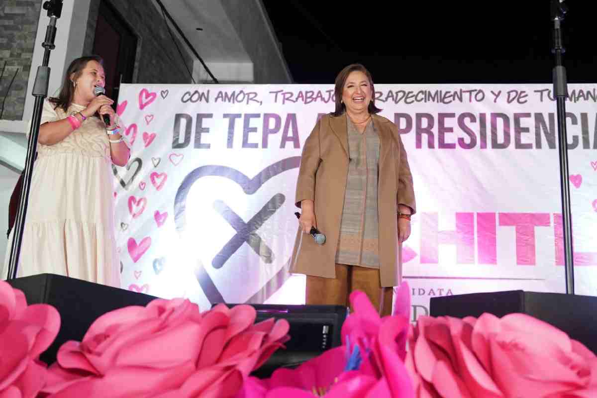 xóchitl gálvez cierra campaña nuevo león hidalgo