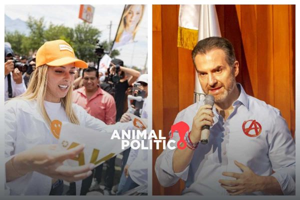 Mariana Rodriguez y Adrian de la Garza se dicen ganadores de la alcaldia