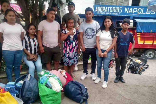 habitantes de tila, chiapas, desplazados por la violencia