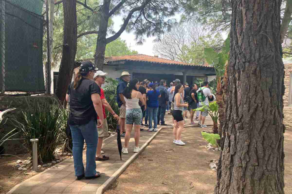 Afluencia en casillas para votar en Tlalpan.