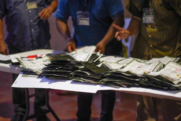 Contabilizan boletas en Veracruz tras proceso electoral en 2021. Foto: Cuartoscuro | Archivo