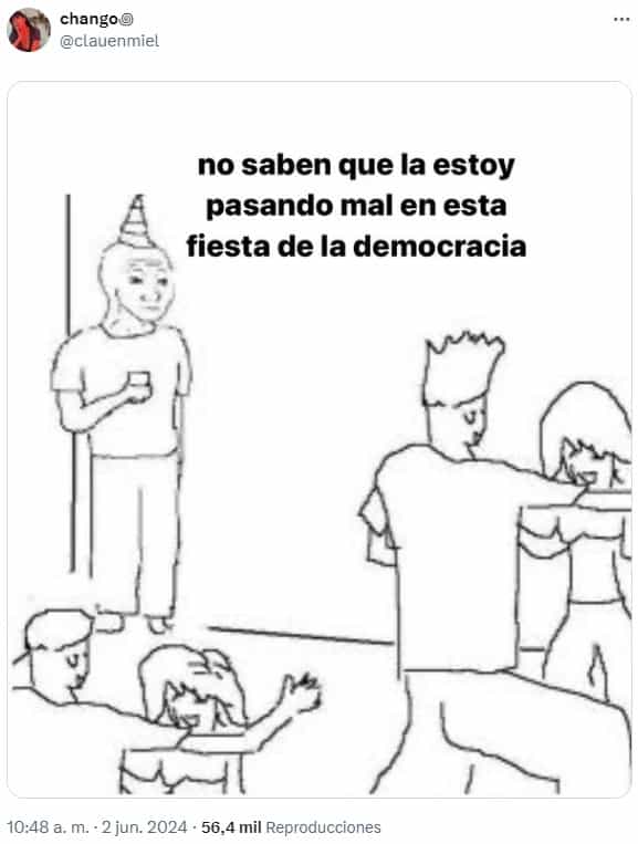 fiesta de la democracia memes