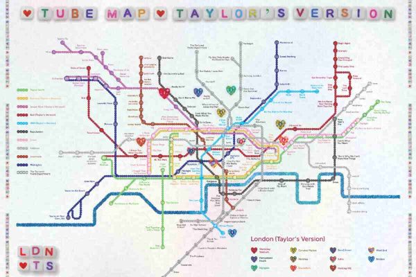 Mapa metro londres