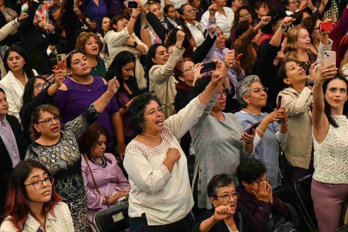 sheinbaum agenda feminista mujeres reforma judicial amlo