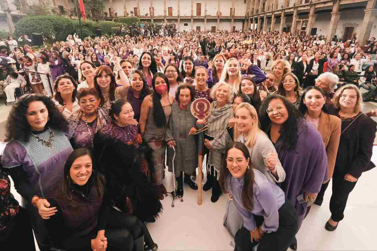 sheinbaum agenda feminista mujeres reforma judicial amlo