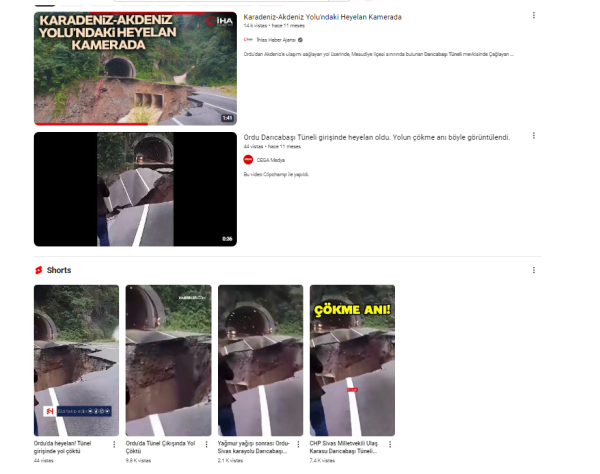 Resultados de Youtube confirmaron que el video comenzó a circular en 2023
