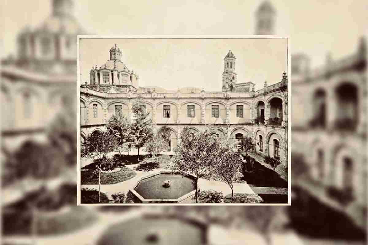 Hospital de San Hipólito en el siglo XIX.